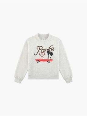 Parke LA cities mock neck sweatshirt